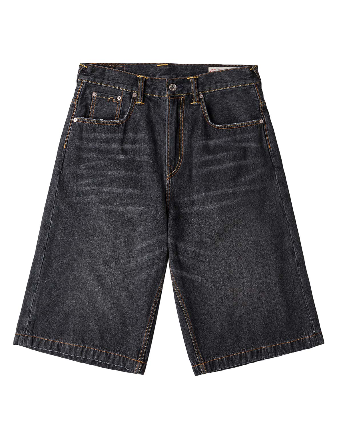 Skull Daicock Denim Shorts